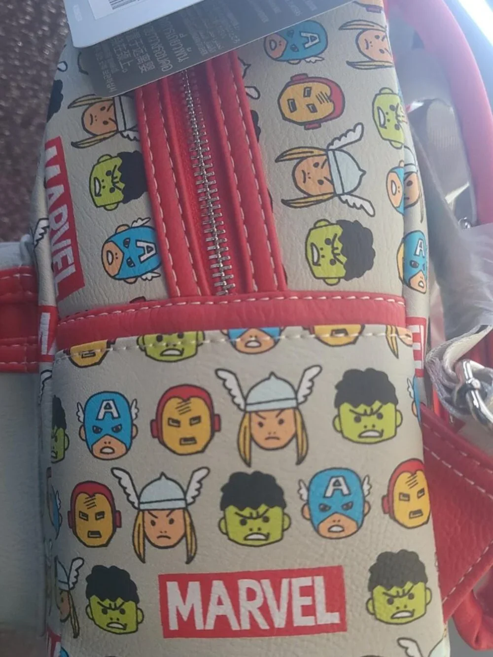 Loungefly Marvel Avengers Chibi Mini Backpack NWT
